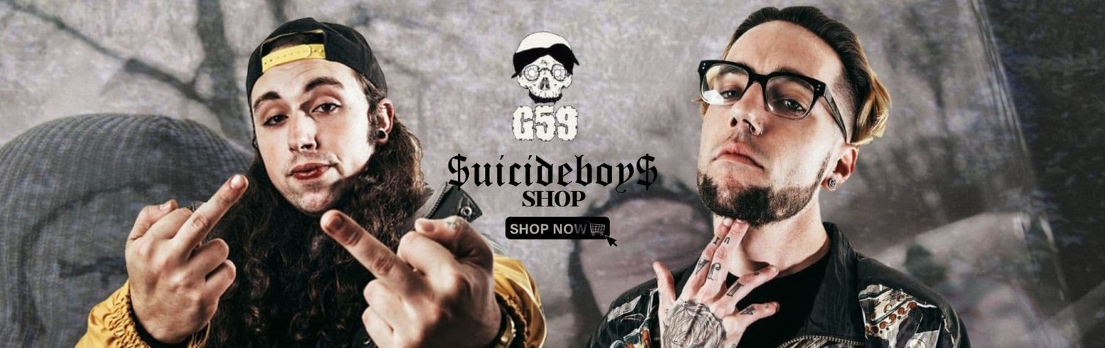 suicide boys merch banner
