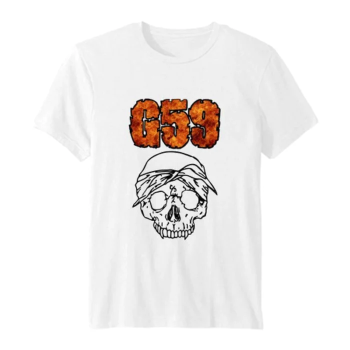 Suicideboys G59 Grey Five Nine Skull T-Shirt